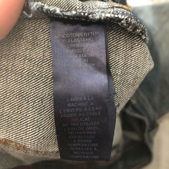 WOMAN’S Jean shorts size 15 - Picture 4 of 4